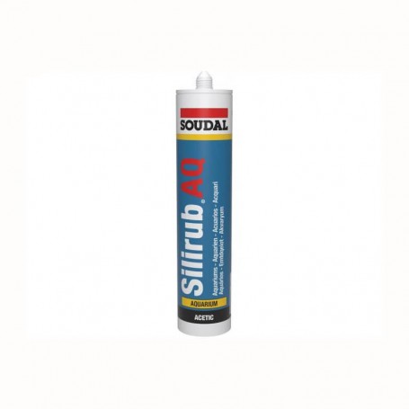 SOUDAL – Silirub AQ - silicone spécial aquarium – noir – cartouche 310ml
