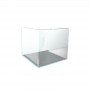 cuve DUPLA nano cube 80L - 45x45x40cm - bords arrondis - verre extra blanc