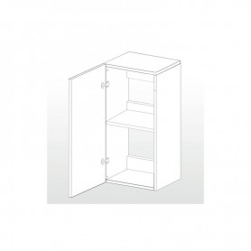 Meuble pour DUPLA nano cube 80 - 45x45x90cm - blanc
