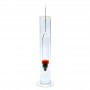 Densimètre (aéromètre) flotant 26 cm + cylindre de mesure – GROTECH