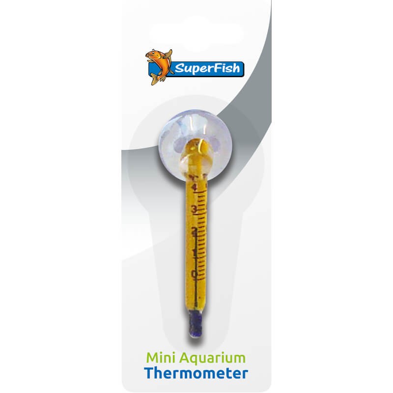 Thermomètre en verre - 6cm - superfish