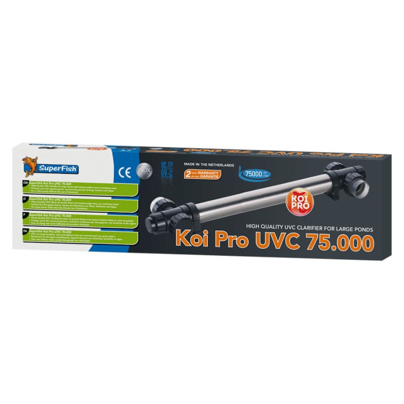 SUPERFISH – filtre UV Koi pro 75w