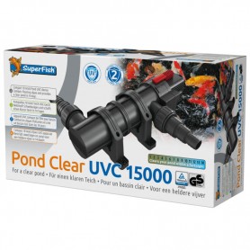 SUPERFISH – filtre UV pond clear 15000 - 18w
