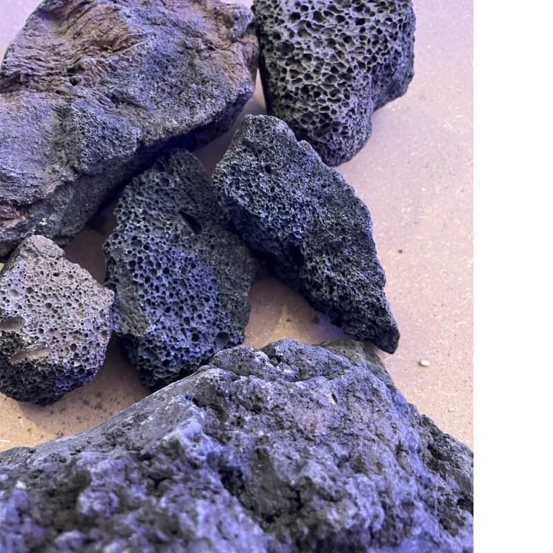 Black Lava Stone - le kg