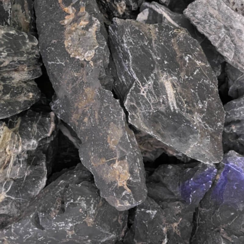 Black Ryuoh Stone - Seau de 5 kgs