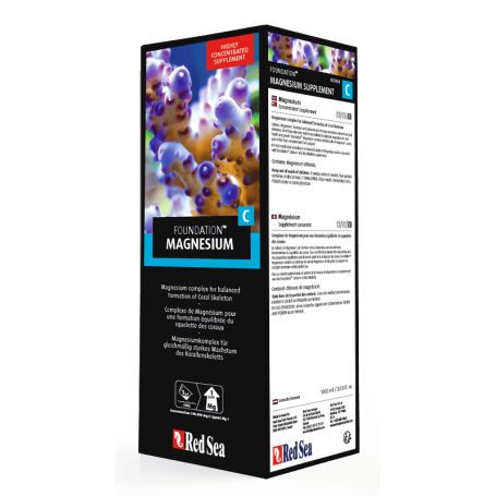 RED SEA – Reef foundation C – magnésium – 5L