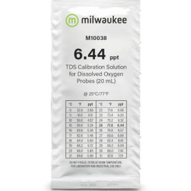 Solution de calibrage TDS 6.44ppt - 20ml - MILWAUKEE