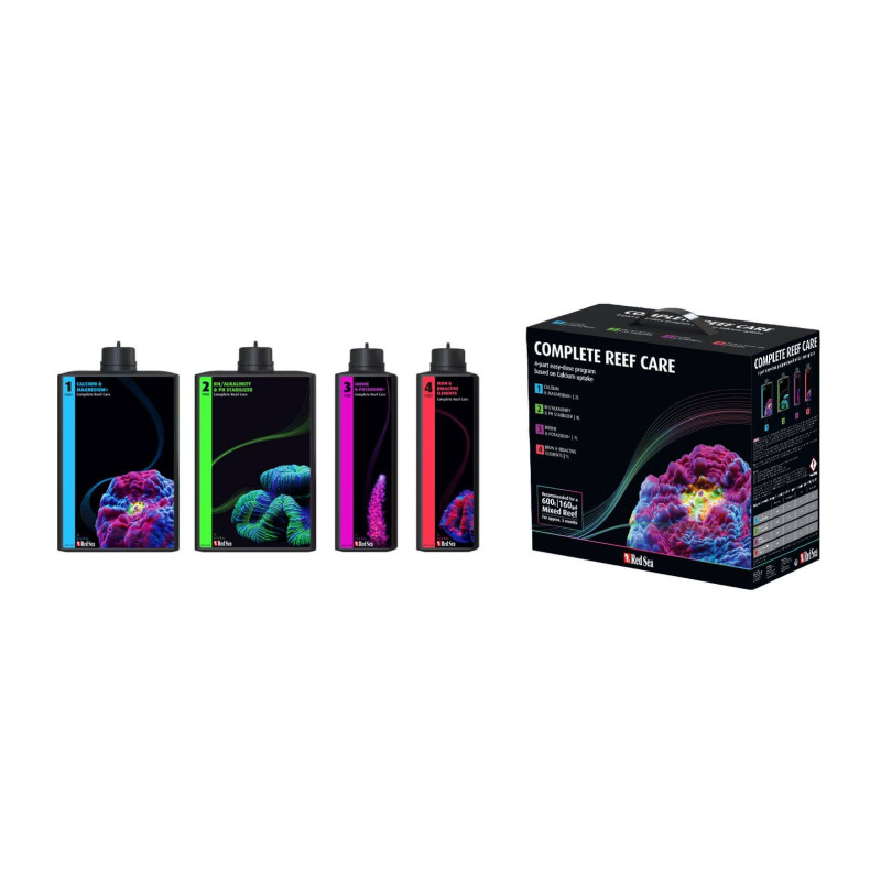 RED SEA – Complète Reef Care -  en 4 parties - pour bac 300L