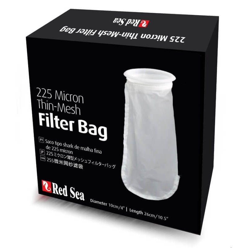 MICRON BAG – Red sea filter bag – 10X26cm – 225 microns, nylon
