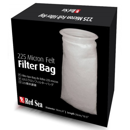 MICRON BAG – Red sea filter bag – 10X26cm – 225 microns, tissu