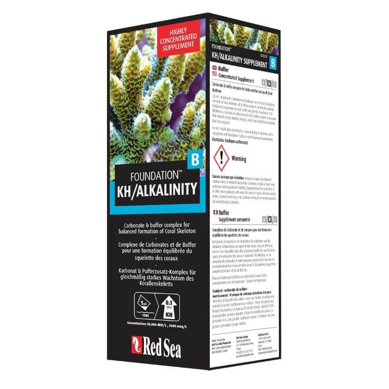 RED SEA – Reef foundation B – alkalinité – 0,5L