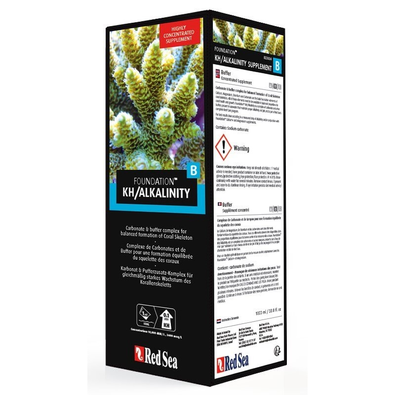 RED SEA – Reef foundation B – alkalinité – 1L