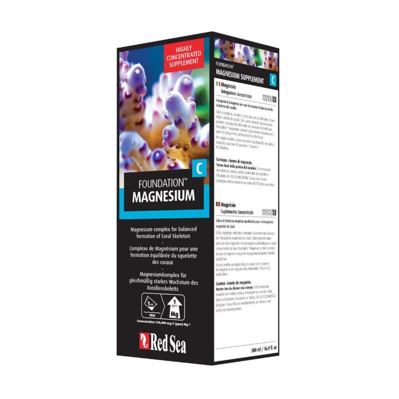 RED SEA – Reef foundation C – magnésium – 0,5L
