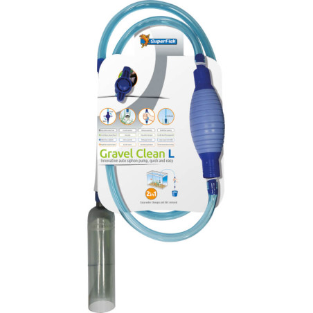 Cloche à sable - SUPERFISH - Gravel clean L