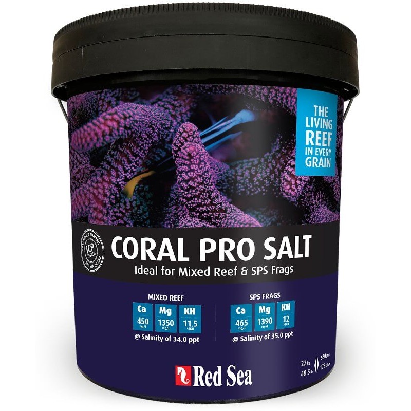 RED SEA – Coral pro, seau de 22 kg / 660L