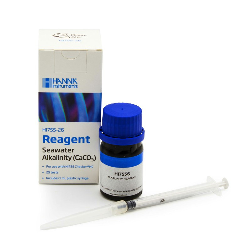 Hanna Recharge HI755-26 – Réactifs Alcalinité Marine pour HI755 (25 tests)