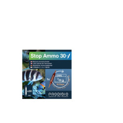PRODIBIO Stop Ammo 30 ampoules – Anti ammoniaque aquarium eau douce et marin