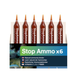 PRODIBIO Stop Ammo 6 ampoules – Anti ammoniaque aquarium eau douce et marin