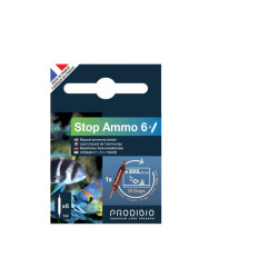 PRODIBIO Stop Ammo 6 ampoules – Anti ammoniaque aquarium eau douce et marin