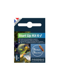 PRODIBIO Start Up 6 ampoules – Démarrage aquarium bactéries + Stop Ammo