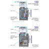 SICCE - Ecumeur Shark Skimmer 150 - 150l/h