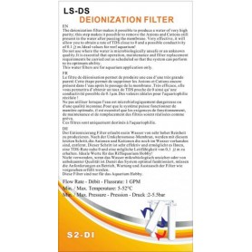 GLAMORCA – cartouche de déionisation (résines) – LS-LS-DS