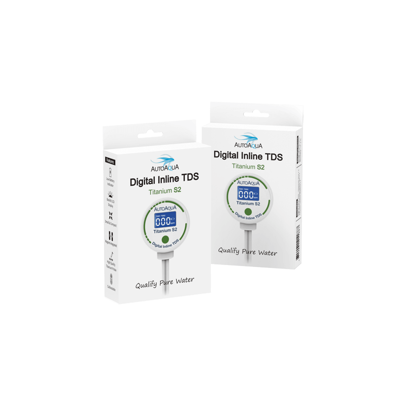 TDS mètre digital en ligne – 2 sonde + raccords de connexions