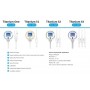 TDS mètre digital en ligne – 2 sonde + raccords de connexions
