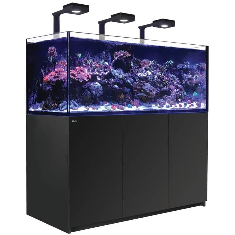 RED SEA - Reefer 625 G2+ - Deluxe (3 RL 90 + 3 potences) - meuble noir