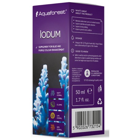 AQUAFOREST – Iode – Iodum – 50 ml