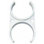 Clip double diam. 6Cmx6cm (2,5x2,5 pouces)