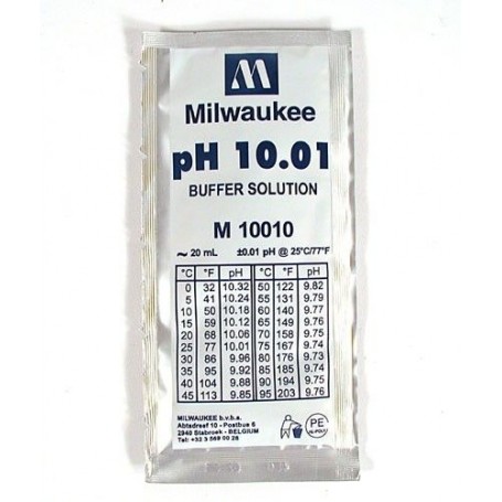 Solution de calibrage pH 10,01 - 20ml - MILWAUKEE