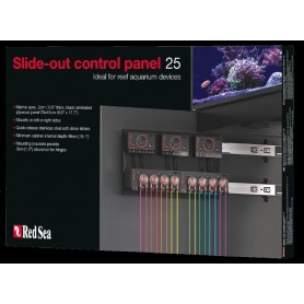Panneau de contrôle coulissant - RED SEA control panel 25