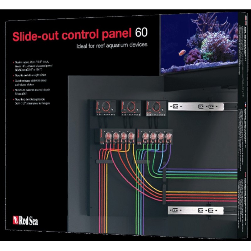Panneau de contrôle coulissant - RED SEA control panel 60