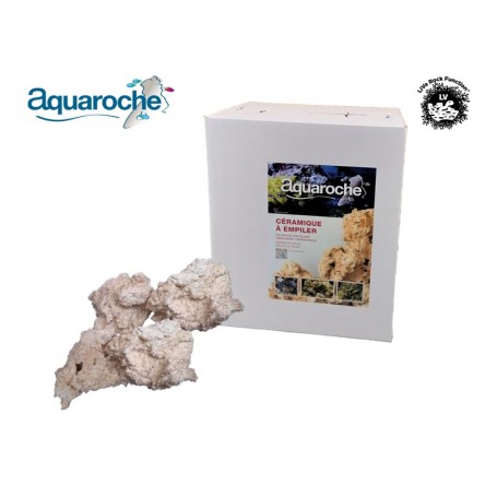 AQUAROCHE – roches (céramiques) à empiler – carton de 17kg