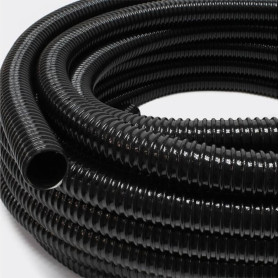 Tuyau cannelé noir renforcé diam. 20, le ml
